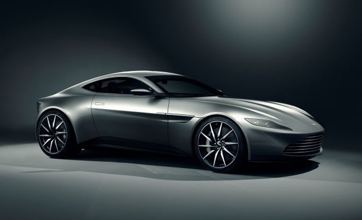 Aston Martin DB10 bíll James Bond.