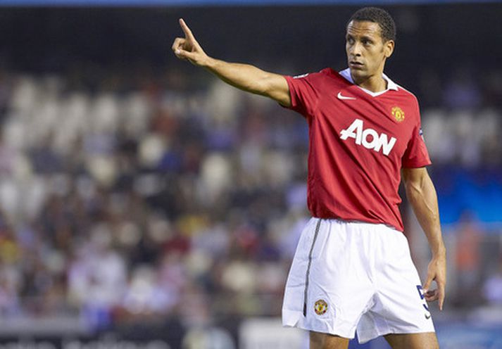 Rio Ferdinand, leikmaður Manchester United.