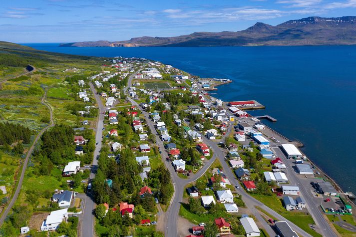 Frá Neskaupsstað þar sem ódæðið átti sér stað.