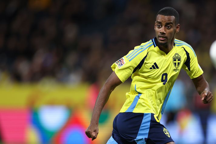 Alexander Isak verður í eldlínunni með sænska landsliðinu. 