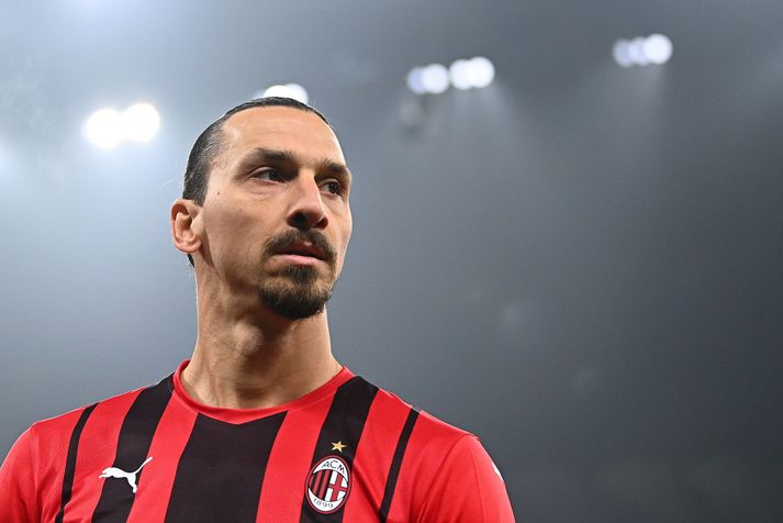 Zlatan Ibrahimovic er leikmaður AC Milan en missti af stórleiknum um helgina.