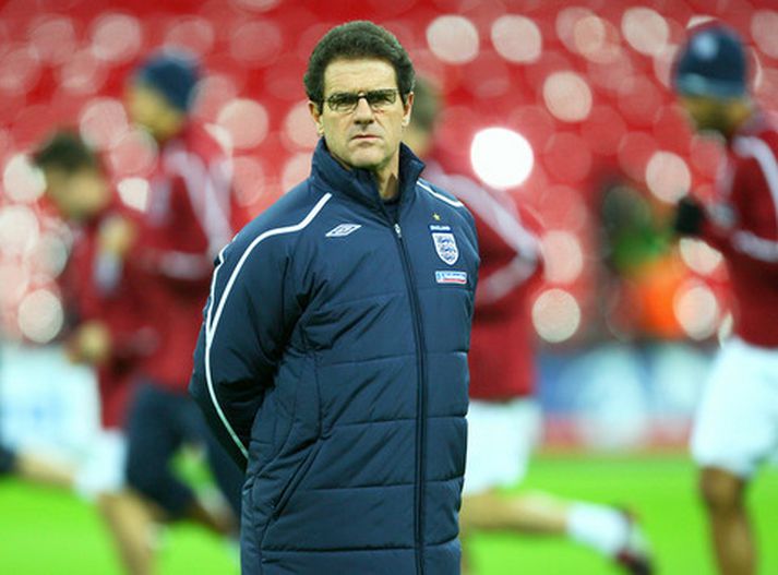 Fabio Capello landsliðsþjálfari.