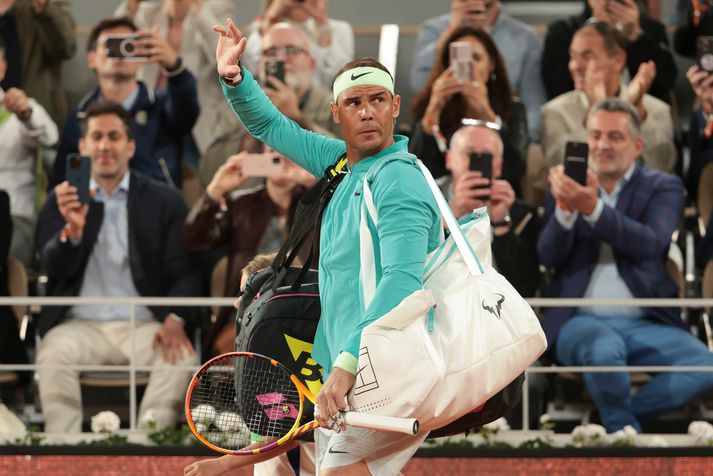 Nadal tók þátt á opna franska meistaramótinu á dögunum. Þar er spilað á leirvellinum Roland Garros líkt og á Ólympíuleikunum í sumar.