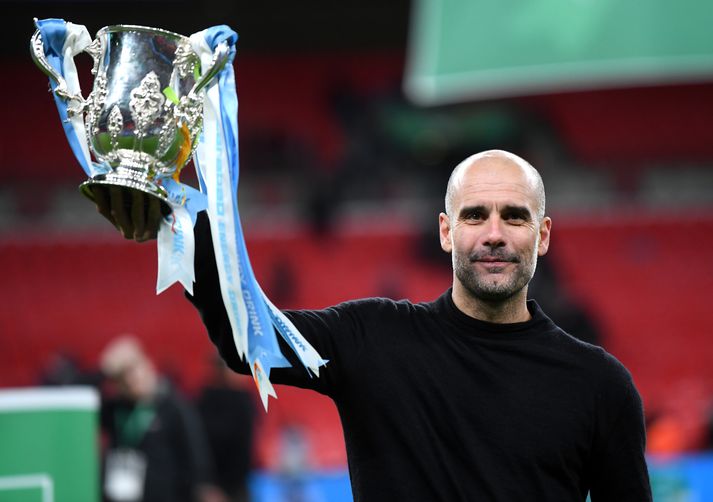 Guardiola er vanur að lyfta deildabikarnum.