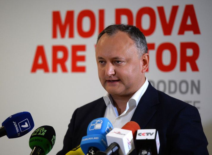 Sósíalistinn Igor Dodon.