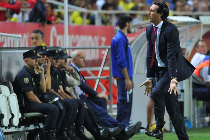 Unai Emery er þjálfari Sevilla.