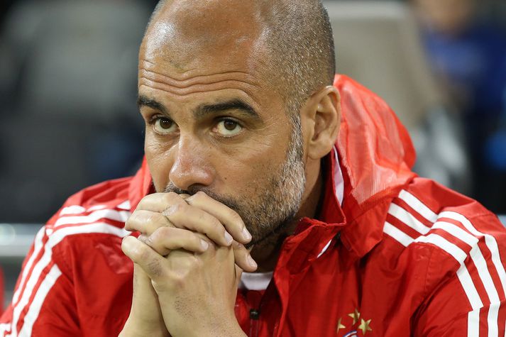 Pep Guardiola, þjálfari þýska liðsins Bayern München.