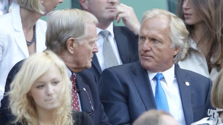 Jack Nicklaus og Greg Norman vilja báðir fá að hanna keppnisvöllinn í Ríó fyrir ÓL í Brasilíu 2016.