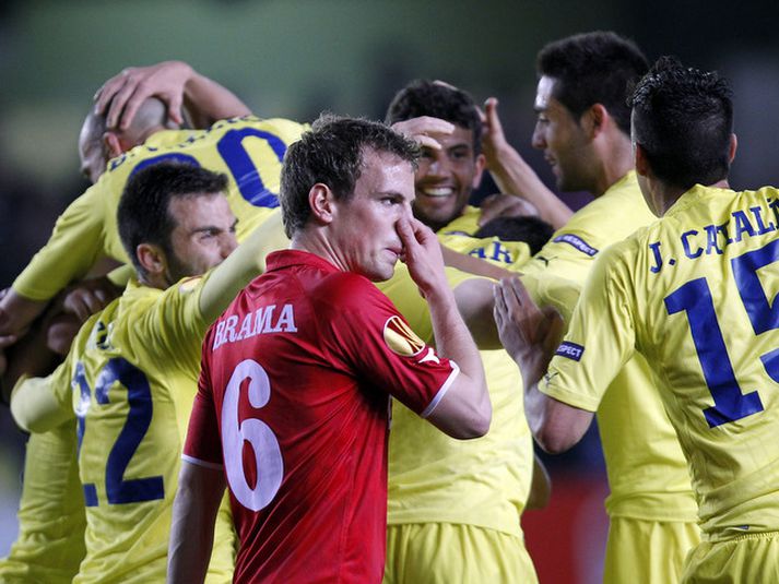 Villarreal-menn skoruðu fimm mörk í kvöld.