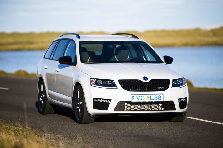 Úlfur í sauðagæru Skoda Octavia VRS.