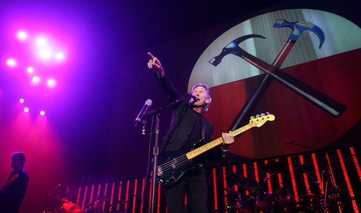 Frá tónleikum Roger Waters í Egilshöll í Reykjavík á dögunum.