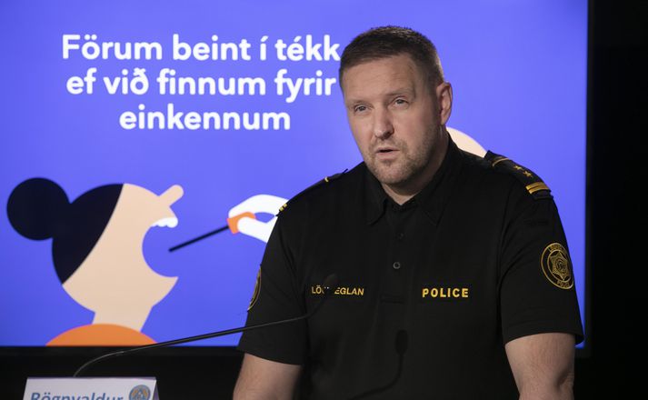 Rögnvaldur Ólafsson, aðstoðaryfirlögregluþjónn hjá almannavörnum.