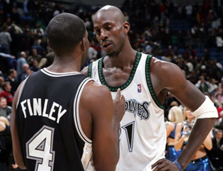 Kevin Garnett og Michael Finley eru launahæstu leikmenn NBA deildarinnar