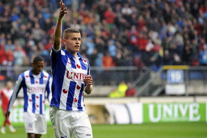 Alfreð hefur sennilega leiki sinn síðasta leik fyrir Heerenveen.