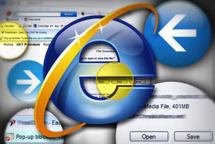 Internet Explorer 9 er nýjasta útgáfa vafrans.