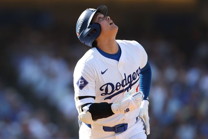 Shohei Ohtani átta magnað tímabil með Los Angeles Dodgers.