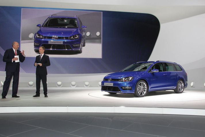 Langbaksgerð Volkswagen Golf R.