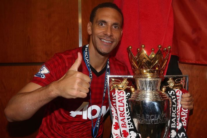 Rio Ferdinand vann ófáa titlana á glæsilegum ferli sinum með Manchester United.