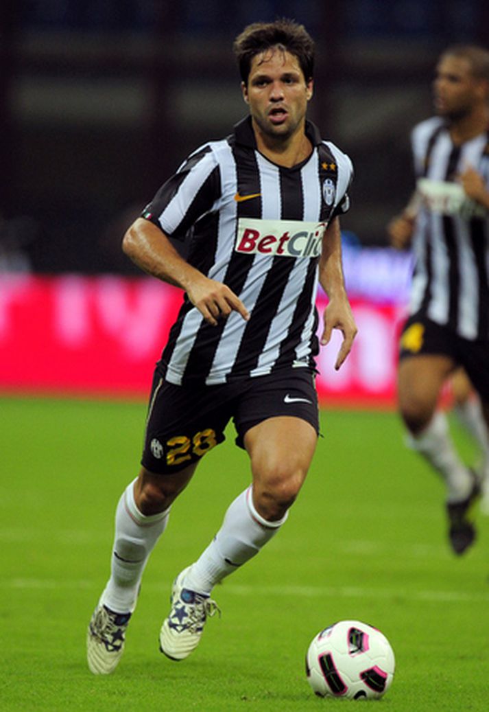 Diego í leik með Juventus.