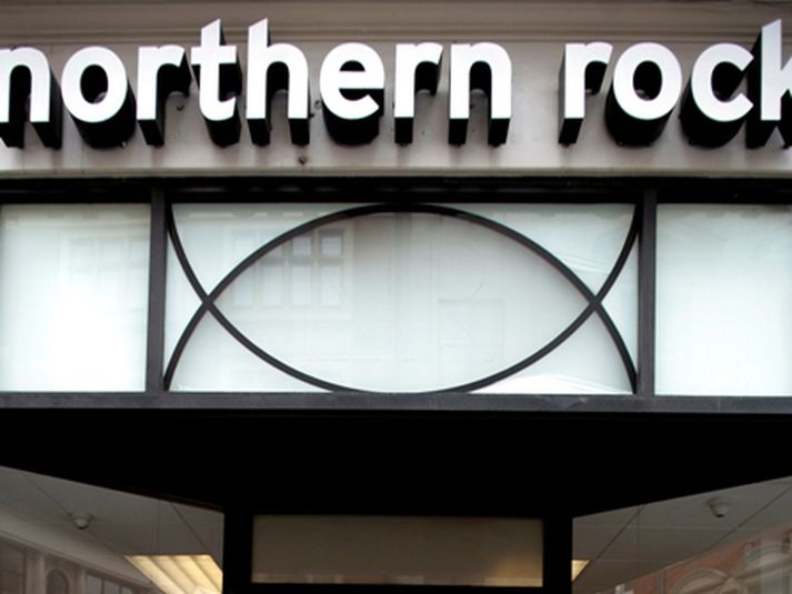 Northern Rock. Mynd/ AFP.