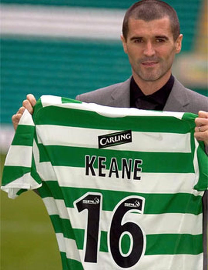 Roy Keane er mættur til Glasgow