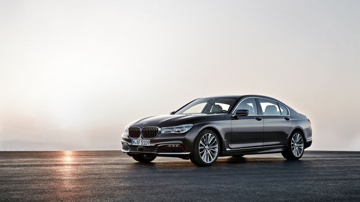 BMW 7-línan af árgerð 2016.