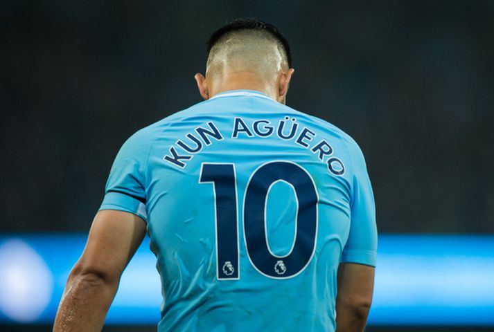 Aguero gæti verið í veseni eftir leikinn í dag