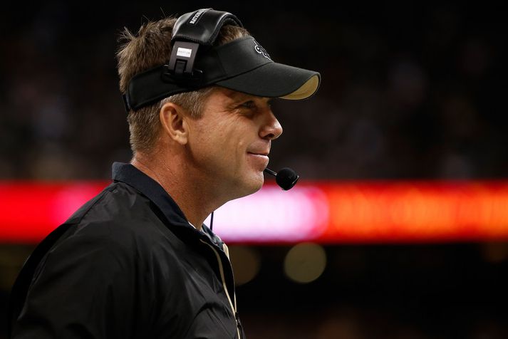 Sean Payton, þjálfari New Orleans Saints.