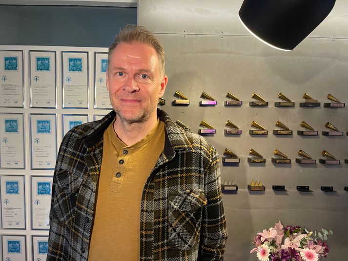 Örn Úlfar Sævarsson er hugmyndasmiður hjá ENNEMM.