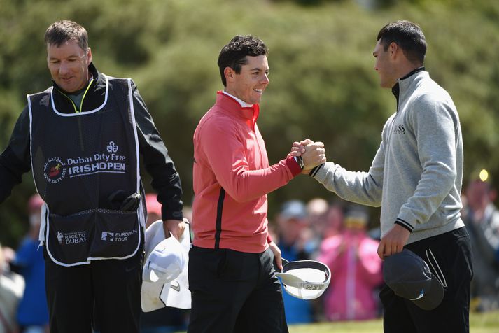 Rory McIlroy og Martin Kaymer verða saman í ráshóp á US Open sem hefst 18. júní.