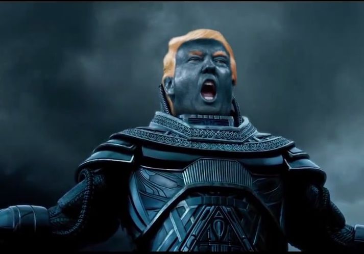 Donald Trump kemur í stað Apocalypse sem illmennið sem berst gegn X-Men