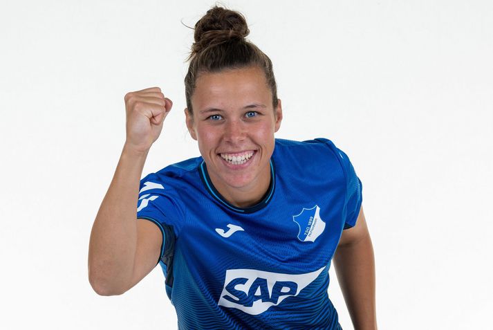 Nicole Billa skoraði sigurmark TSG 1899 Hoffenheim í dag.