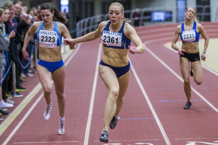 Hafdís Sigurðardóttir vann þrjú gull í dag.