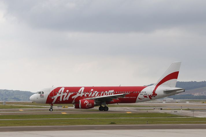 Flugvélin var frá flugfélaginu AirAsia í Indónesíu.