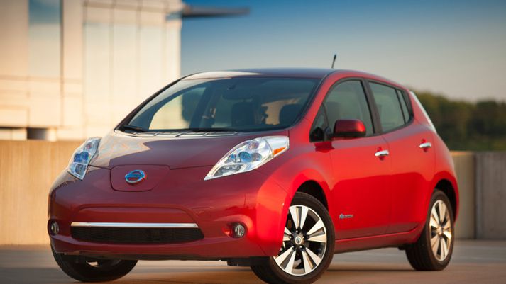 Nissan Leaf bílar eru 20% þessara milljón bíla flota heimsins.