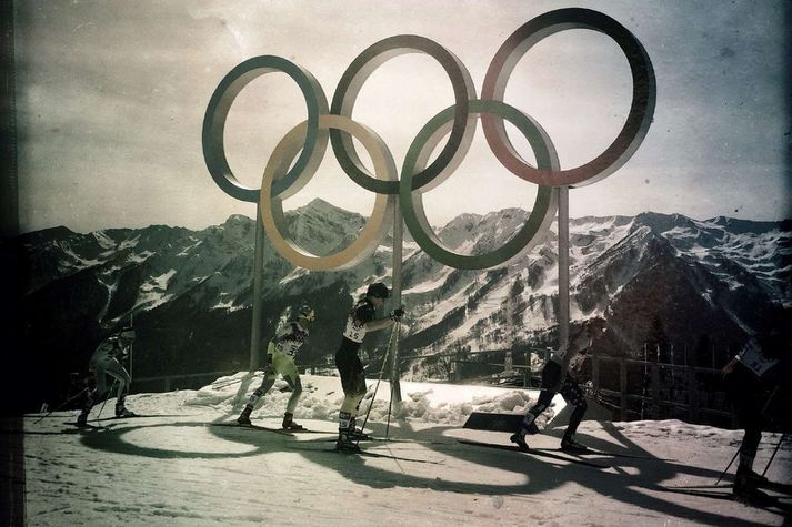 Frá keppni á ÓL í  Sochi 2014.