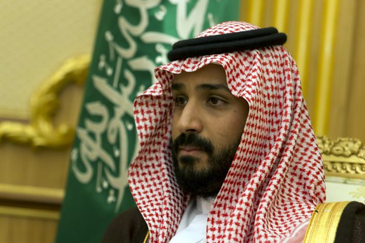 Varnarmálaráðherra Sádí Arabíu, Mohammed bin Salman.