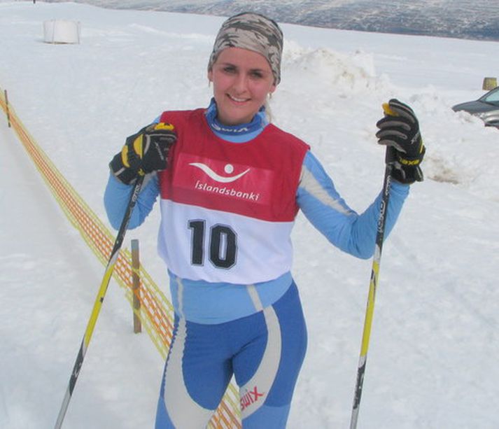 Elsa Guðrún Jónsdóttir sigurreif í dag.