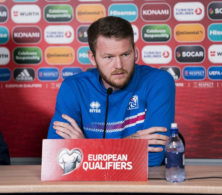 Aron Einar Gunnarsson.