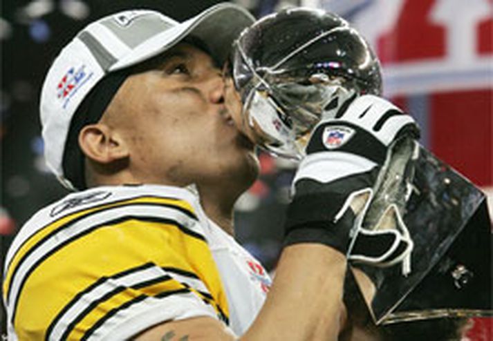 Hines Ward var kjörinn verðmætasti leikmaður úrslitaleiksins