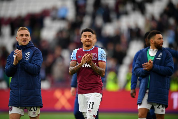 Jesse Lingard átti frábært tímabil með West Ham er hann gekk til liðs við félagið á láni árið 2021.