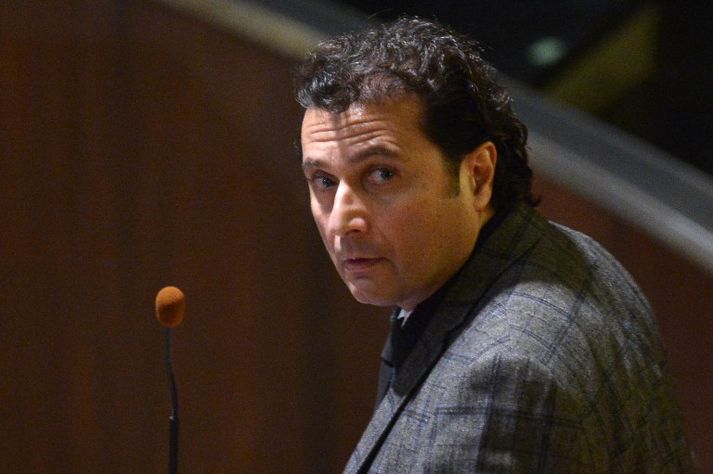 Francesco Schettino stýrði skipinu Costa Concordia þegar skipið sökk í janúar 2012.