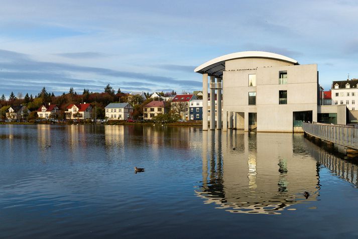 Ráðhúsið í Reykjavík.