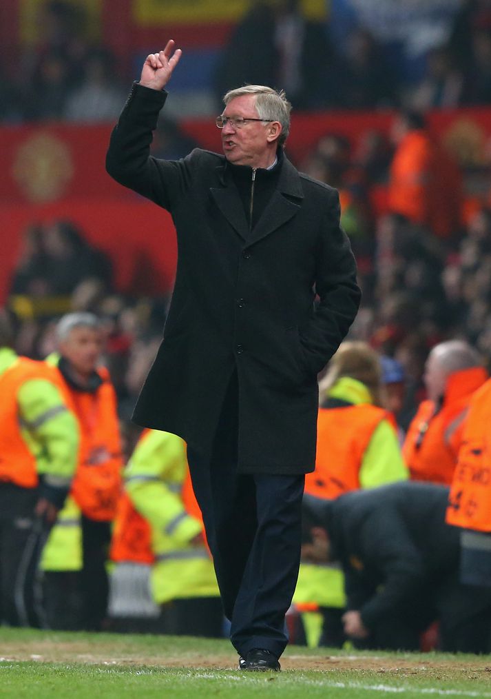 Sir Alex Ferguson, knattspyrnustjóri Manchester United.