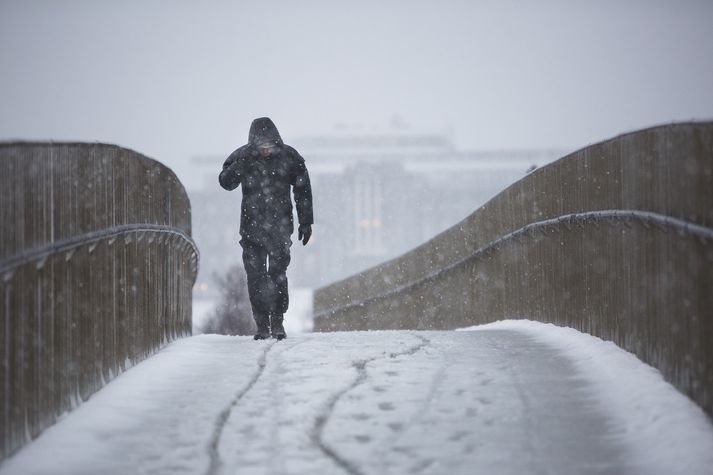 Ef það verða einhver snjókorn í borginni þá verða þau skammlíf, segir veðurfræðingur um veðurspána.