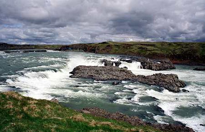 Urriðafoss í Þjórsá.