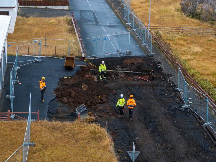 Grindavíkurbær opnaði í fyrsta sinn frá rýmingu í nóvember í fyrra í síðasta mánuði.