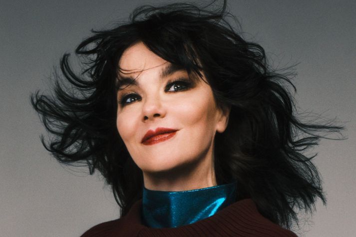 Björk Guðmundsdóttir ræddi við blaðamann um tónlistarkvikmyndina Cornucopiu.