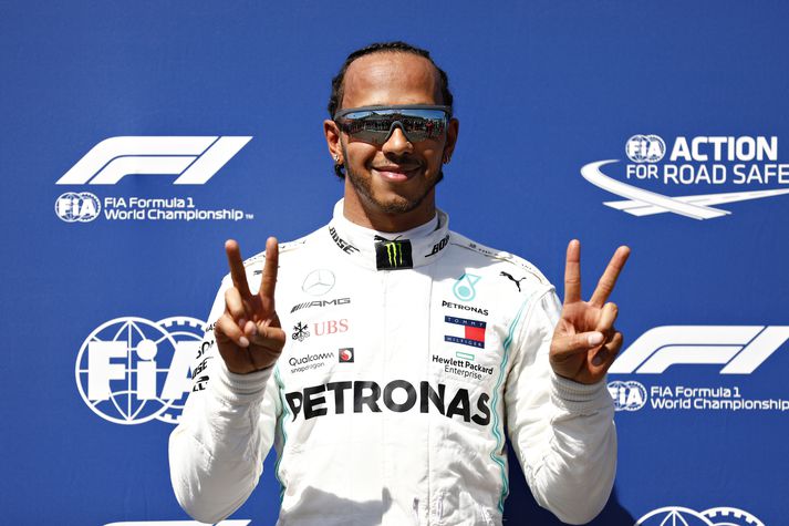 Hamilton er með forystu í keppni ökuþóra í Formúlu 1.