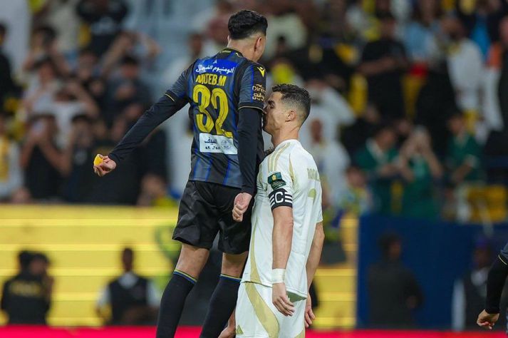 Ronaldo fékk að finna fyrir því eftir að Al Nassr féll úr leik.